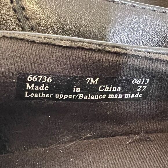 Clarks Bendables Ingalls Siene Black Leather Mary Jane Shoes - Picture 6 of 6